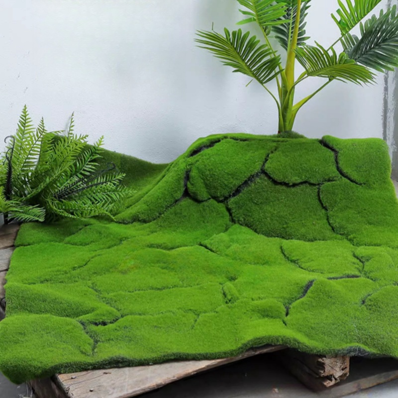 Terrarium Moss Art - 人工芝刈り機,庭の装飾,偽草,屋外芝生の種