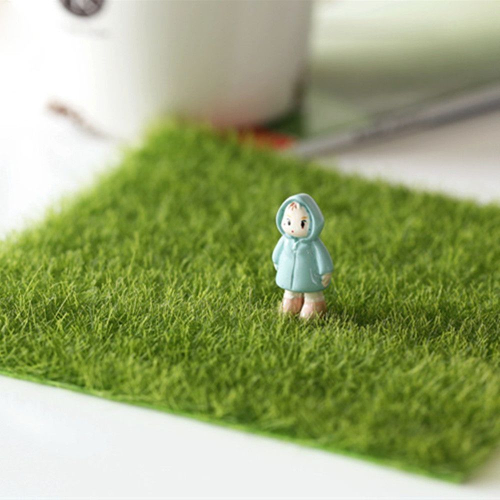 Terrarium Moss Art - エコロジカル芝生装飾ガーデンオーナメント人工芝フェイクモスシミュレーショングラスマイクロランドスケープ装飾人工芝