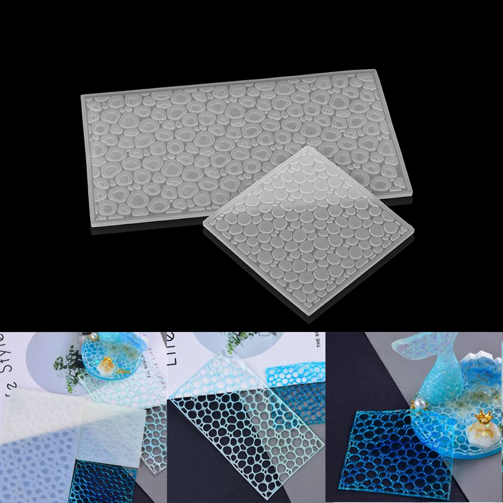 Resin Ocean Wave Mold - クリスタルウォーターウェーブエポキシ樹脂金型、海の風、DIY用ライン、シリコン鋳鉄型、ジュエリー作り