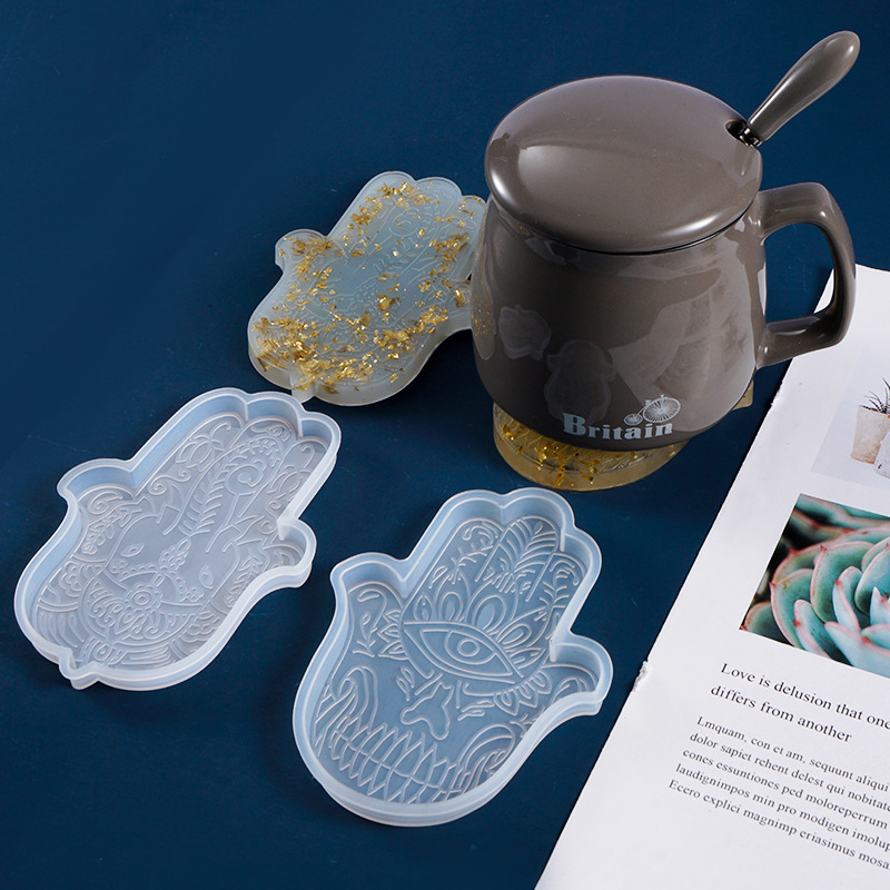 Silicone Mold Tray - ジュエリー作り用のシリコンモールド,手作り,日曜大工,エポキシ樹脂,1個
