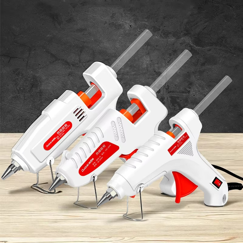 Heat Gun Small - 100 ワットホットメルトグルーガン DIY ミニ家庭用工業用ガン熱温度電気修復ツール使用 11 ミリメートルスティックのり