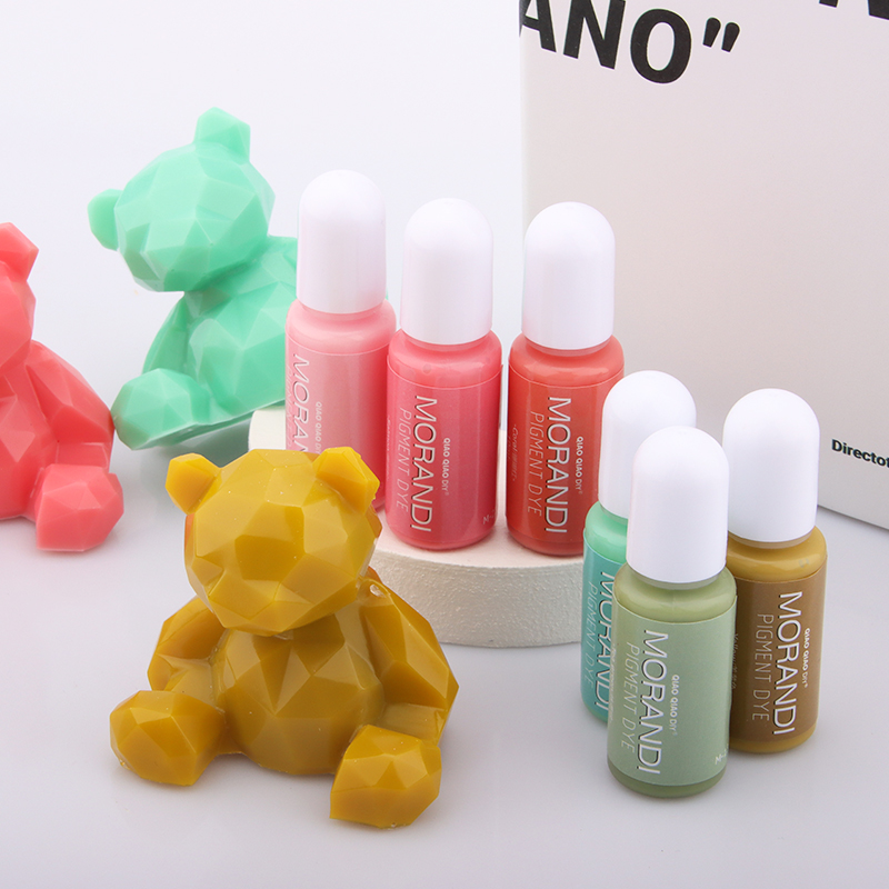 Resin Dye Alcohol - ジュエリー作り用エポキシ樹脂顔料,UV樹脂工芸品,モランディ液体染料,キャンドルと石鹸インク,アルコール着色剤,10ml, 24色