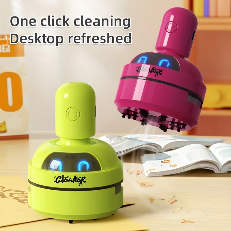 Vacuum Chamber Small - ミニデスクトップ掃除機ポータブル USB 充電式 3 スピードハンドヘルドコンピュータ集塵機ホームオフィスキーボードクリーニング用