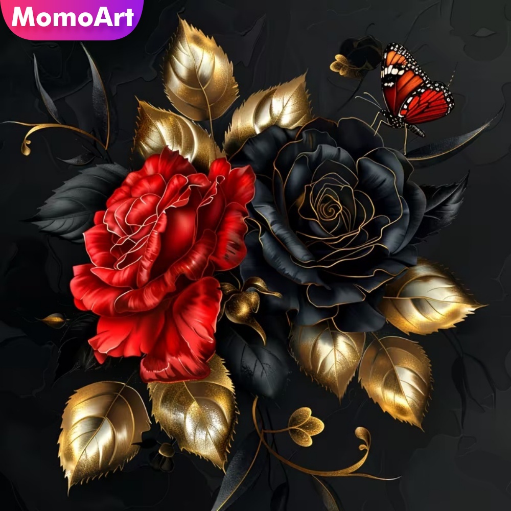 Resin Craft For Beginners - Momoart 5D DIY ダイヤモンドモザイクフラワー 初心者向け ダイヤモンドペインティング