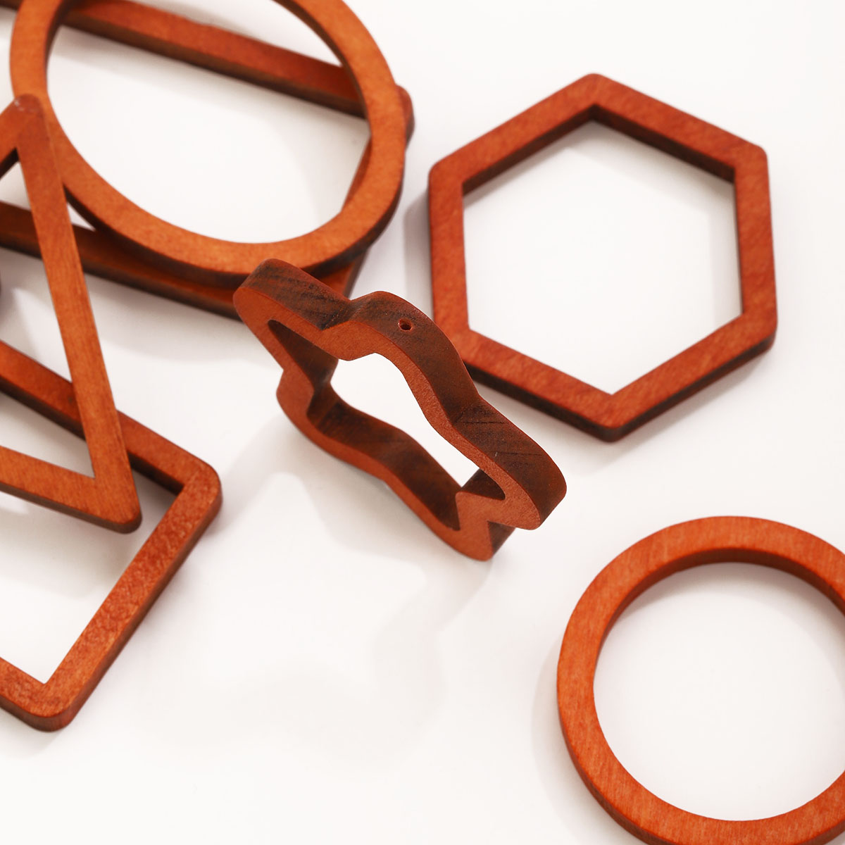 10 個木製ハートスクエアシリコンモールド DIY ジュエリ - Crafting Resin のレビューと価格