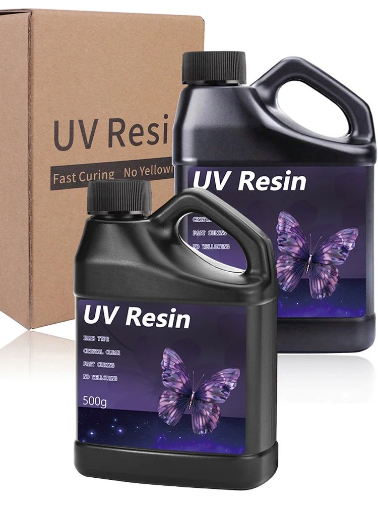 UVレジン-バルクアップグレードクリスタルクリアハードタイプ - Epoxy Uv Resin Kit のレビューと価格