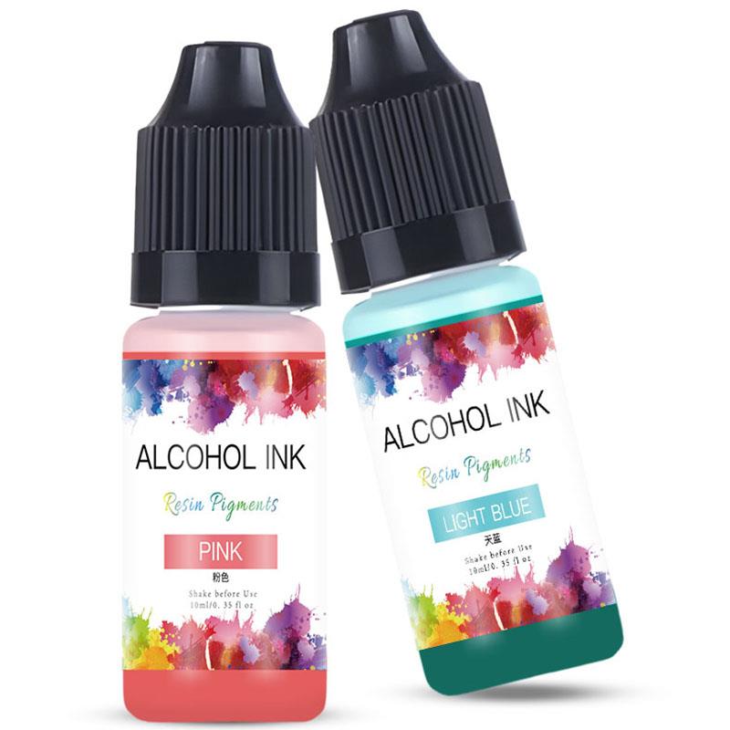 エポキシ樹脂拡散顔料,アルコールインク,液体着色剤,日曜大工 - Resin Dye Alcohol のレビューと価格