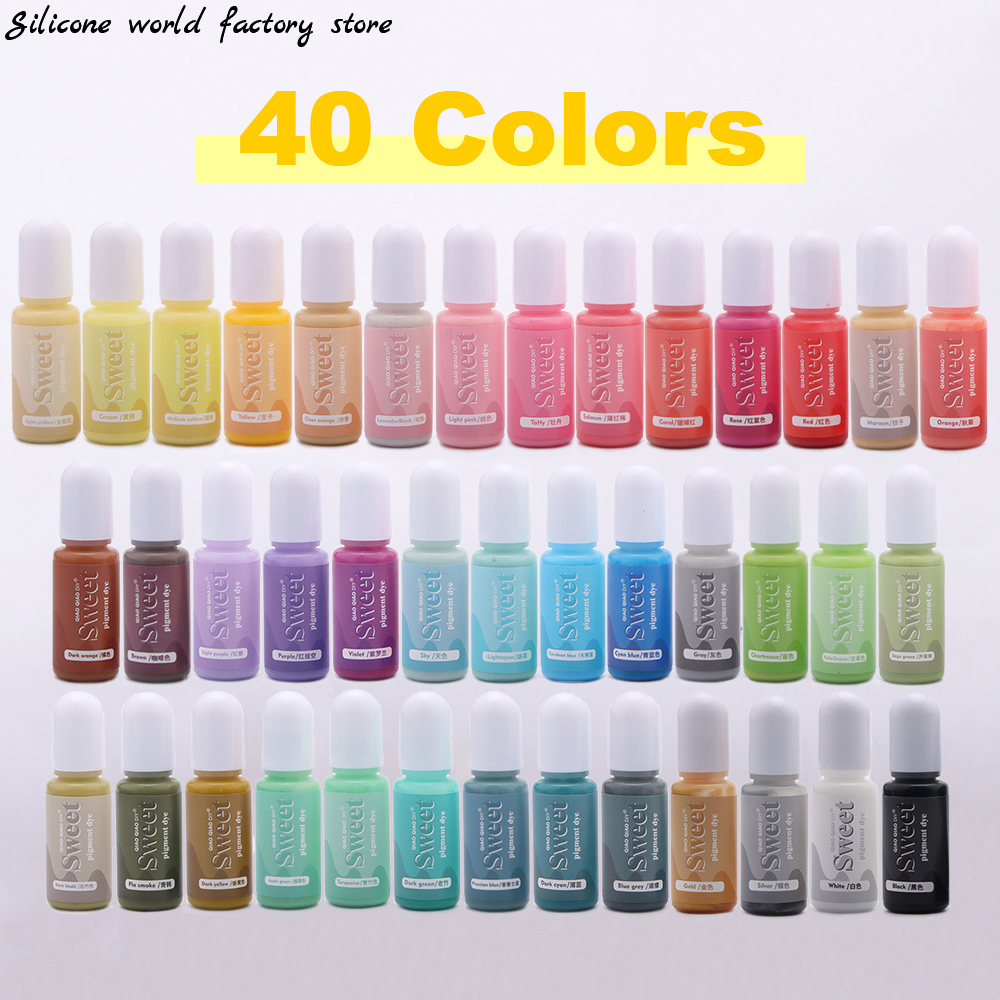 シリコンワールド 10ML ソリッドカラー樹脂顔料 油性液体 - Resin Dye Alcohol のレビューと価格