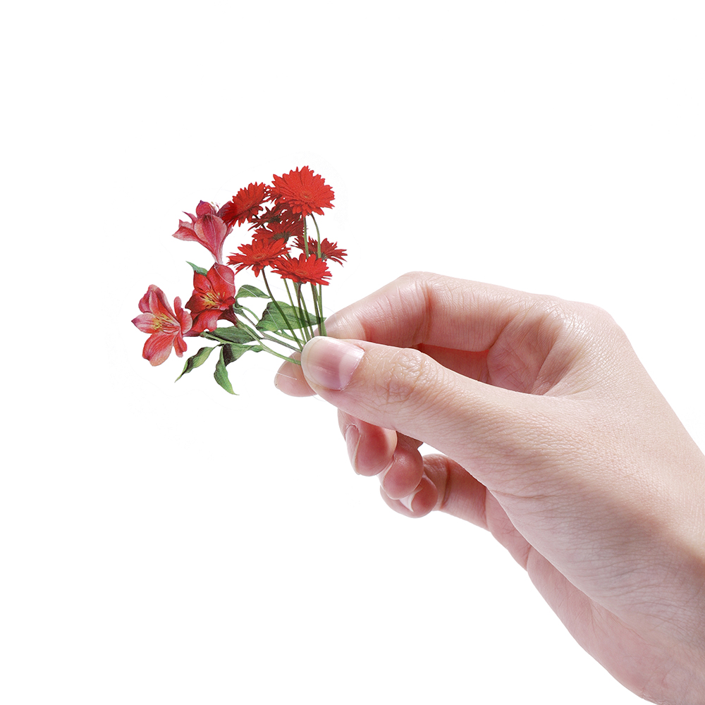 40 ピース/バッグ植物自然花装飾 PVC ステッカーエポキ - Resin Ocean Wave Mold のレビューと価格