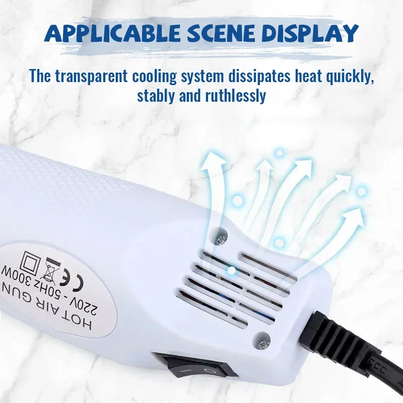 家庭用多目的ヒートガン/収縮チューブ EU プラグケーブルメ - Heat Gun Small のレビューと価格