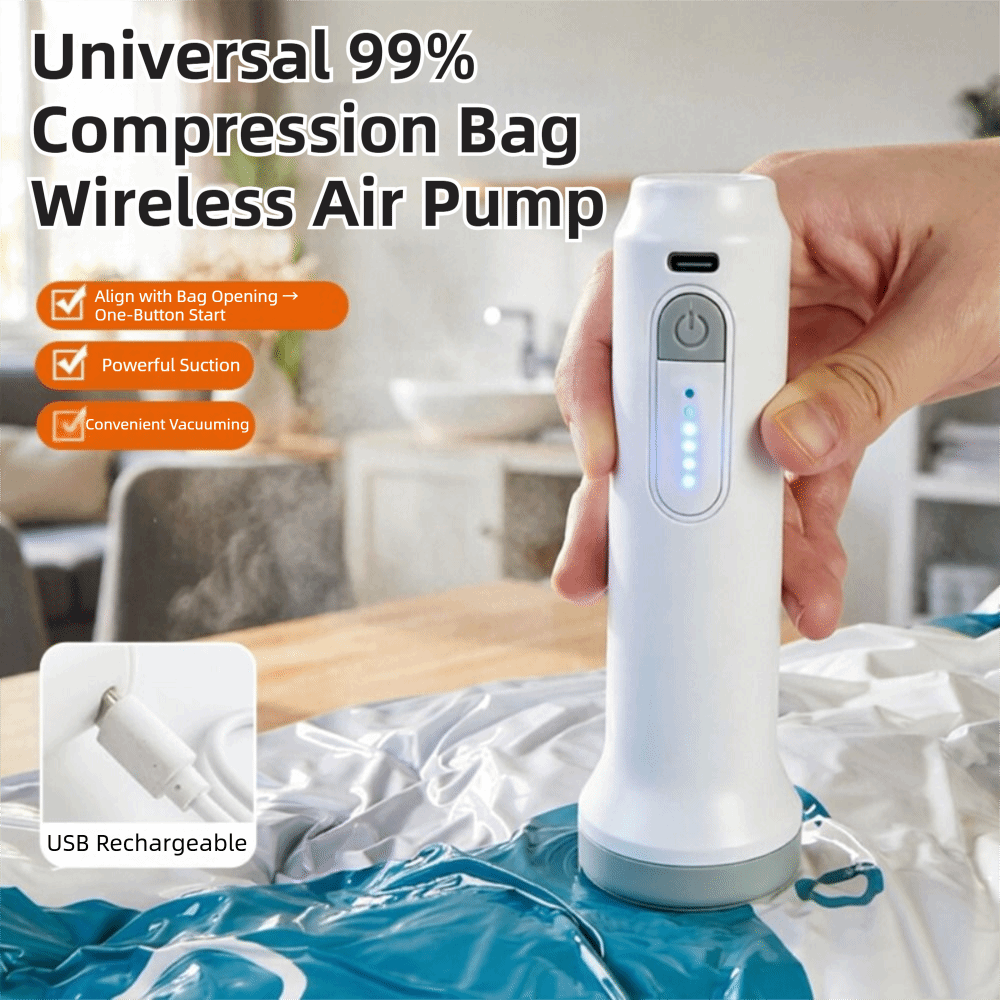 新しい充電式電動真空ポンプポータブル低騒音圧縮バッグエアポン - Vacuum Chamber Small のレビューと価格