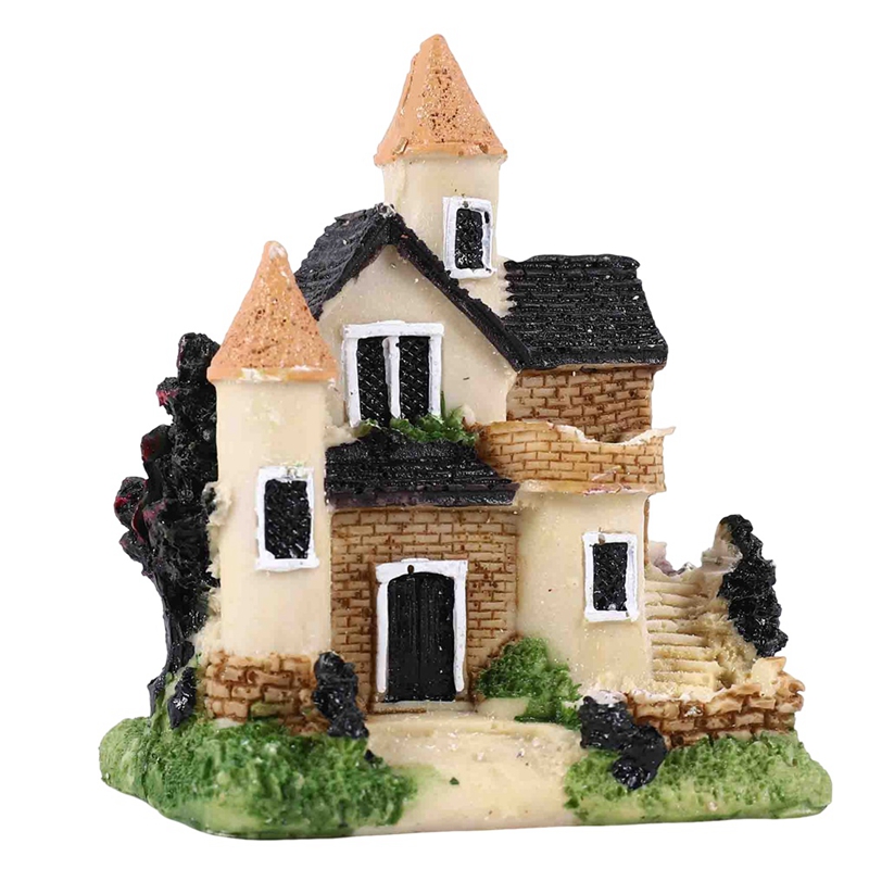 かわいいミニ樹脂ハウス ミニチュアハウス 妖精の庭の風景 ホ - Crafting Resin のレビューと価格