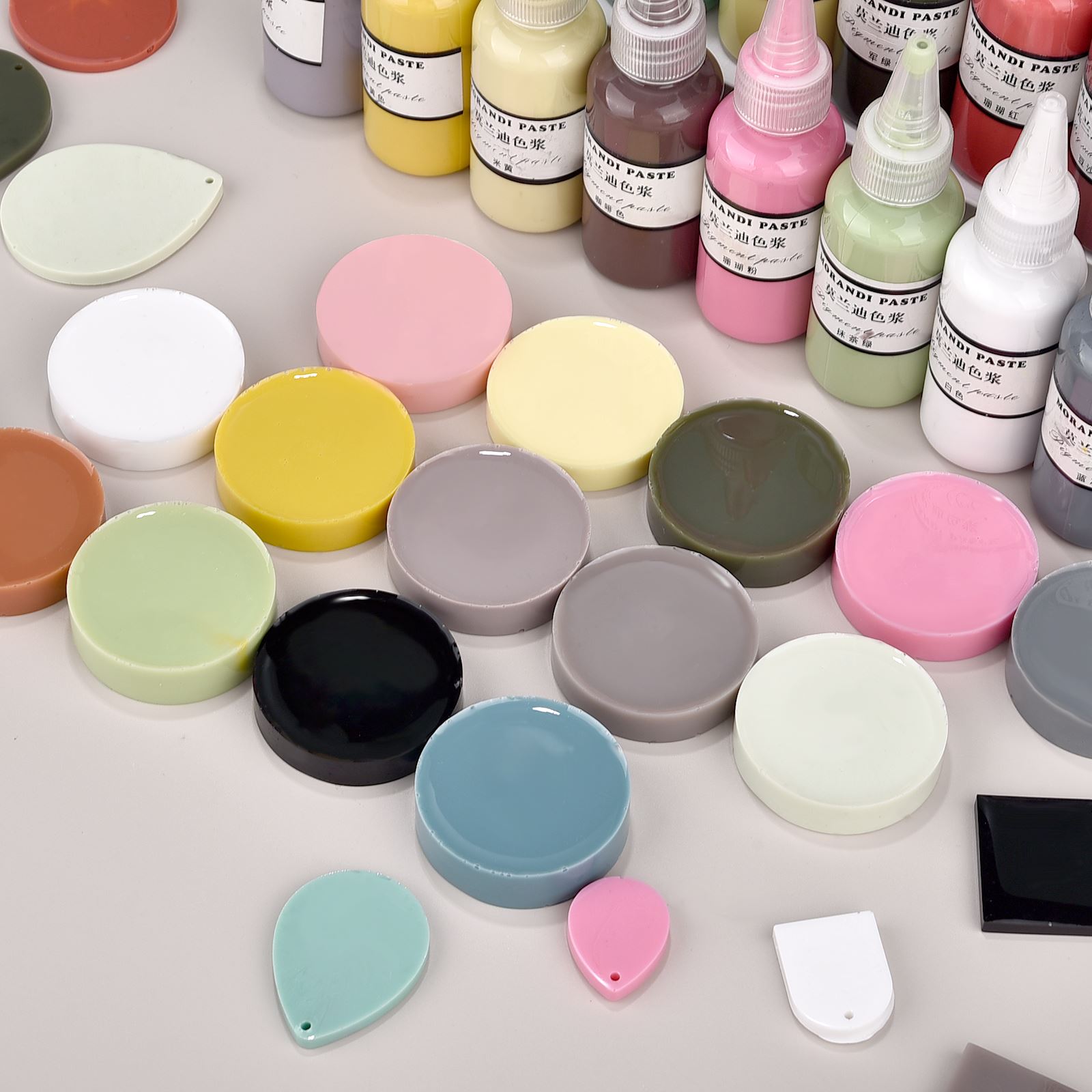 モランディ色液体樹脂顔料エポキシ樹脂 UV 樹脂インクアルコ - Resin Dye Alcohol のレビューと価格