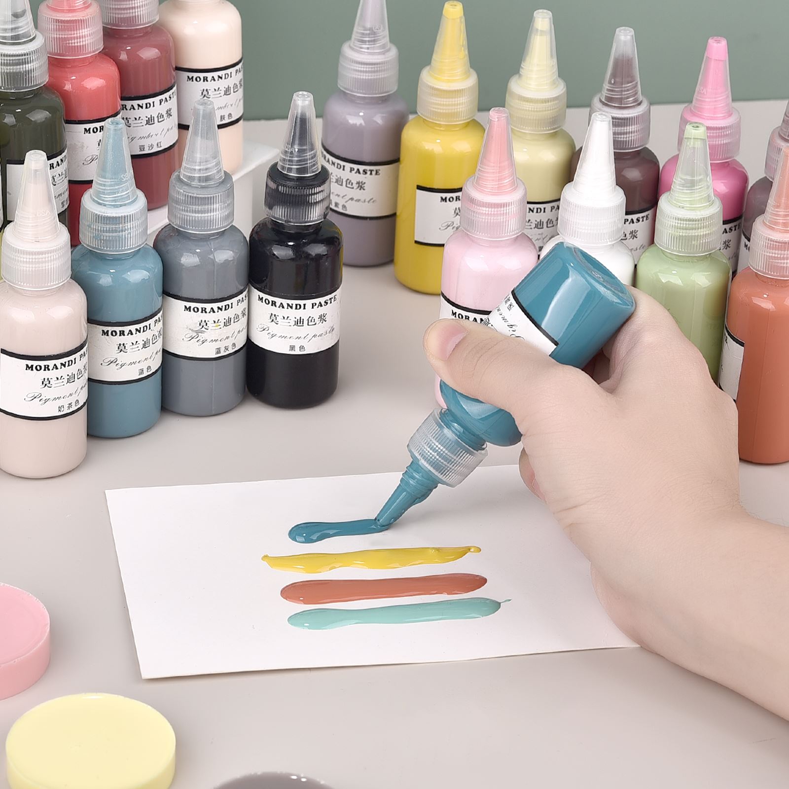 モランディ色液体樹脂顔料エポキシ樹脂 UV 樹脂インクアルコ - Resin Dye Alcohol のレビューと価格