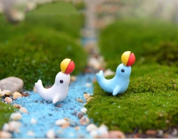 10個/ヘッジホッグと陶器/かわいい動物羊/フェアリーガーデ - Terrarium Moss Art のレビューと価格