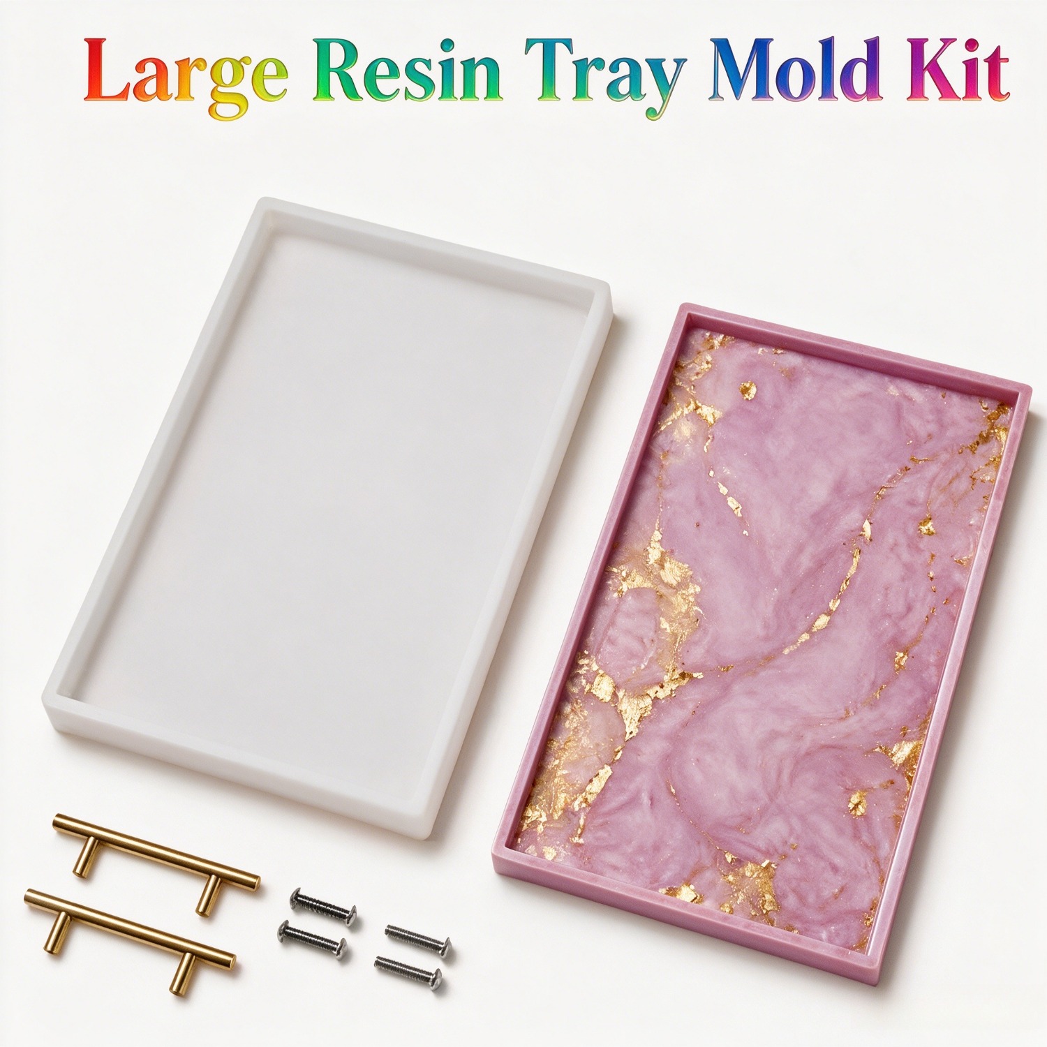 樹脂シリコンモールド、2Dフラットプレート大型深型シリコント - Silicone Mold Tray のレビューと価格