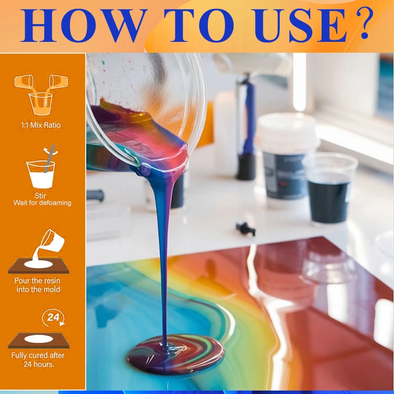 簡単混合エポキシ樹脂キット クリスタルクリア樹脂エポキシ エ - Epoxy Uv Resin Kit のレビューと価格