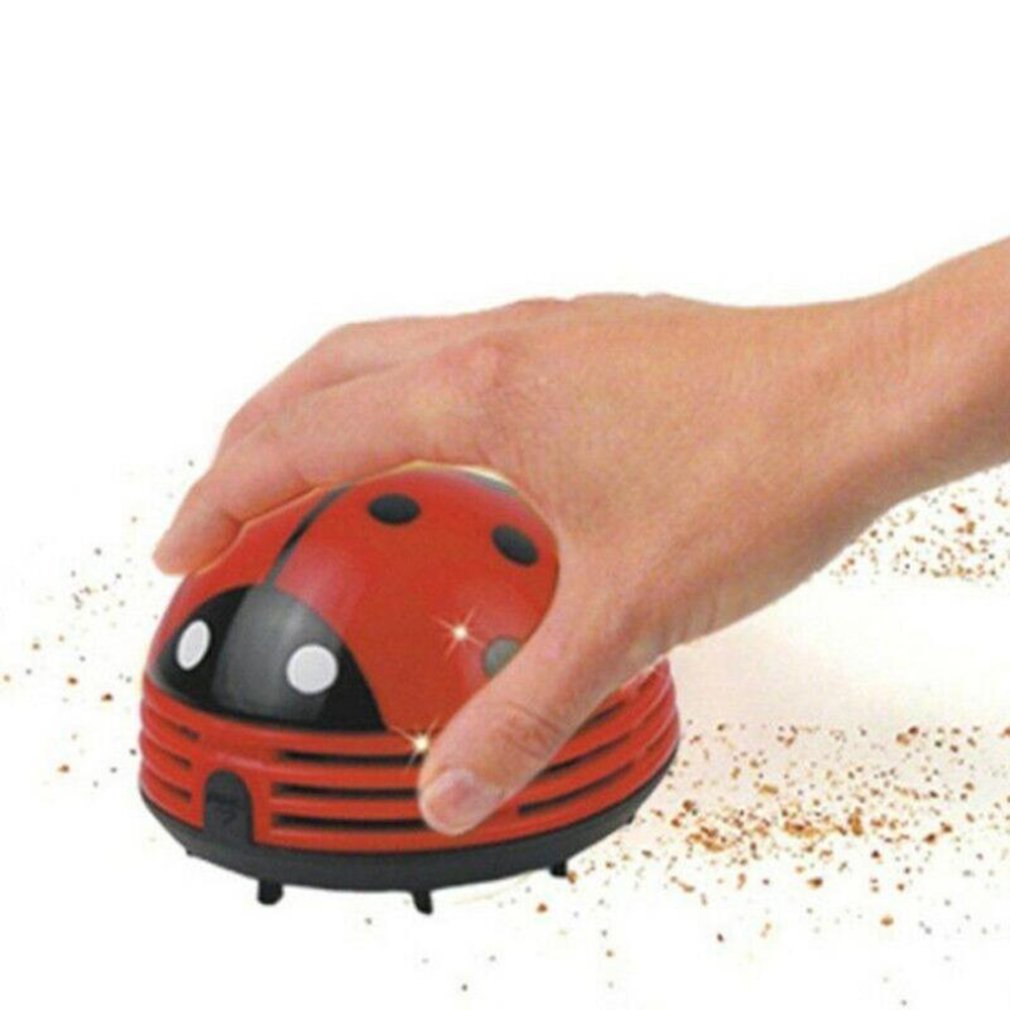 かわいいてんとう虫デスクトップ掃除機集塵機ホームオフィステー - Vacuum Chamber Small のレビューと価格