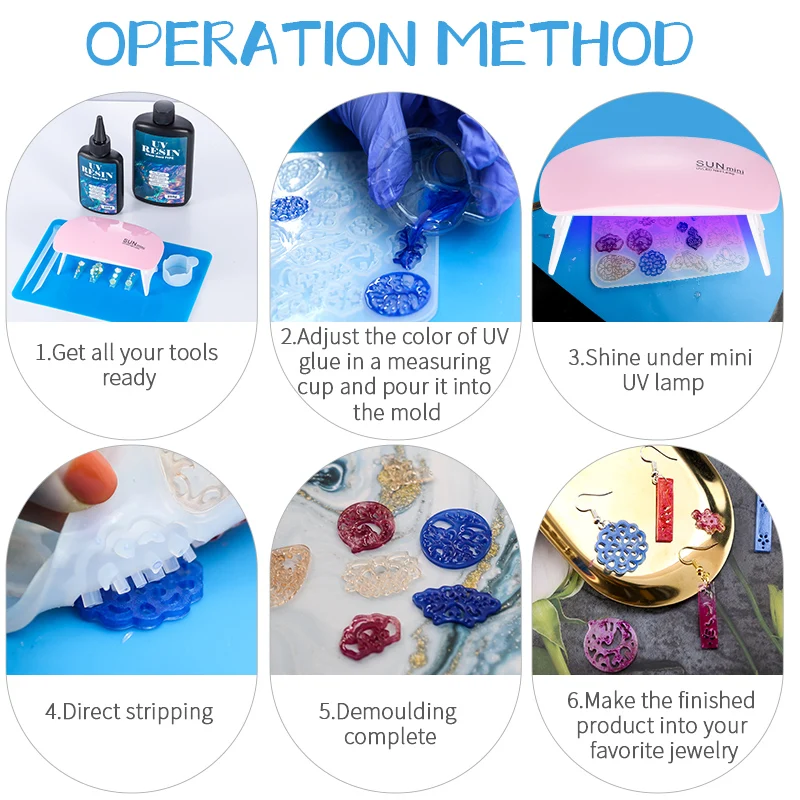 ハード UV 樹脂接着剤キット 高速硬化エポキシ樹脂 UV  - Epoxy Uv Resin Kit のレビューと価格