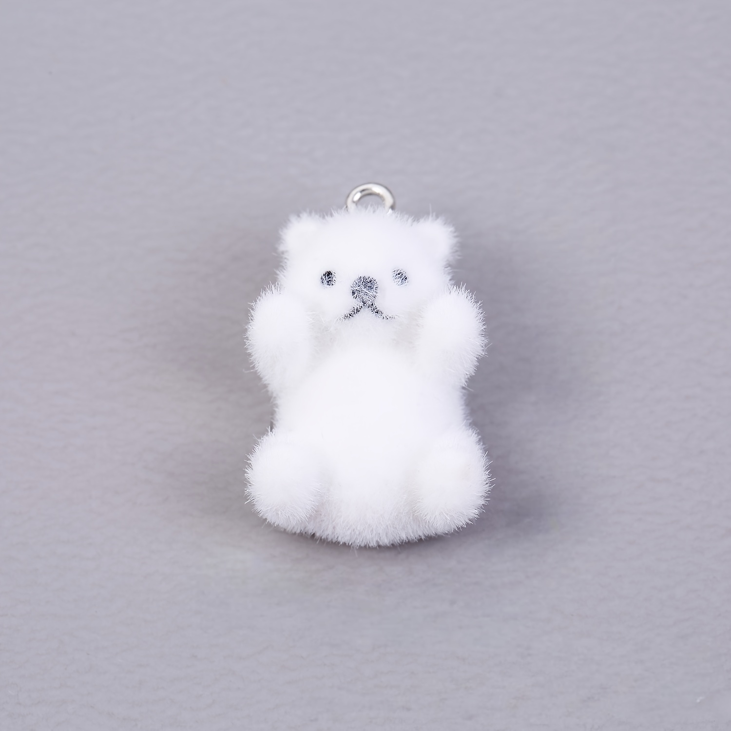 6 個シロクマ樹脂チャームクリスマス氷雪テーマペンダント D - Resin Craft Material のレビューと価格