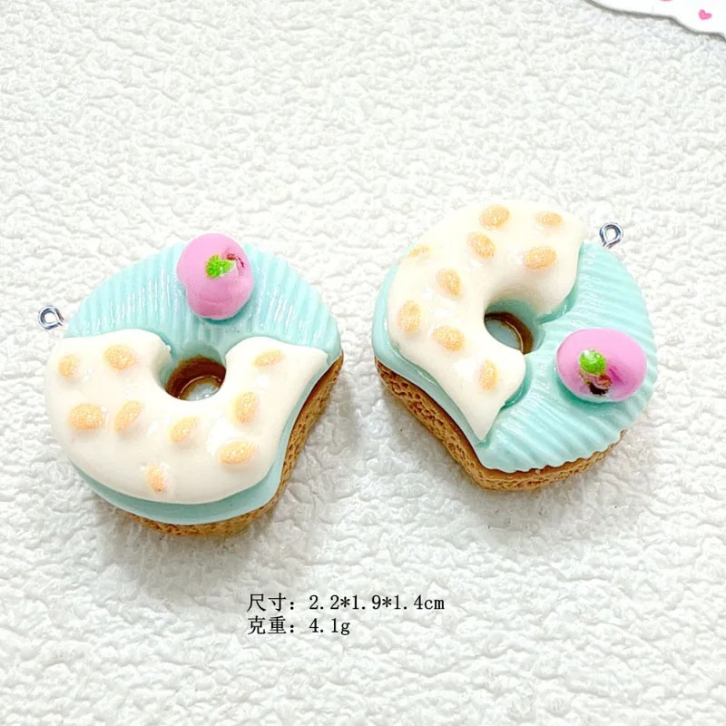 10個入り ミニチュアケーキ型レジンペンダント 可愛いデザー - Resin Craft Material のレビューと価格