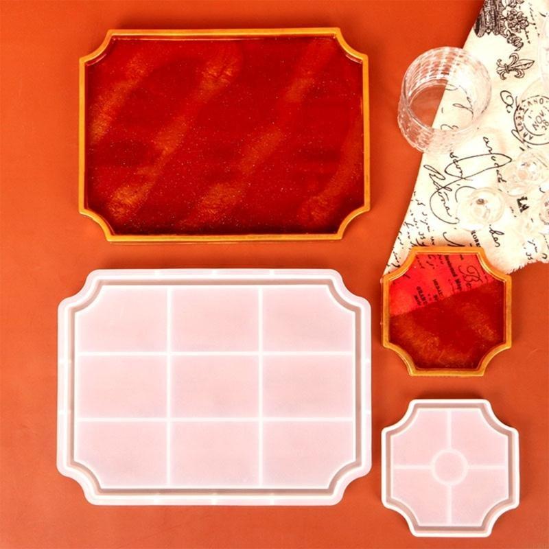 シリコーン樹脂ケーキホルダートレイモールドフルーツカップモー - Geode Mold Silicone のレビューと価格