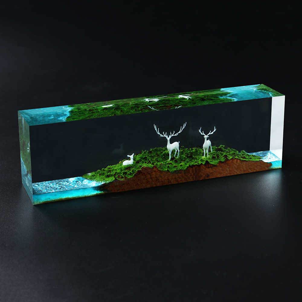 SNASAN 6 個 3D マイクロ白鳥風景ミニ DIY 樹 - Resin Ocean Wave Mold のレビューと価格