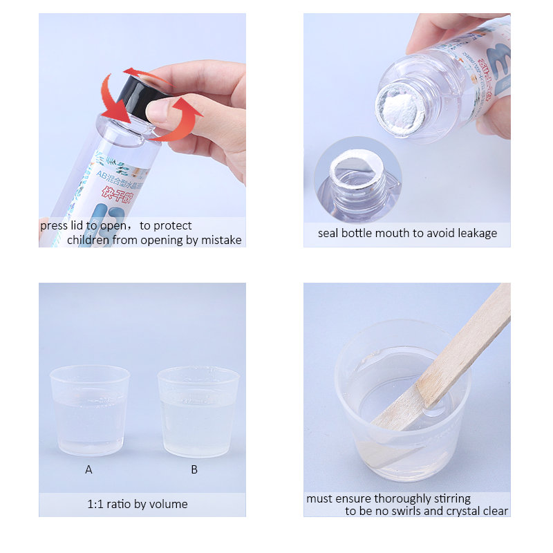 1:1 クリアエポキシ樹脂クリスタルクリアアート樹脂エポキシ - Epoxy Uv Resin Kit のレビューと価格