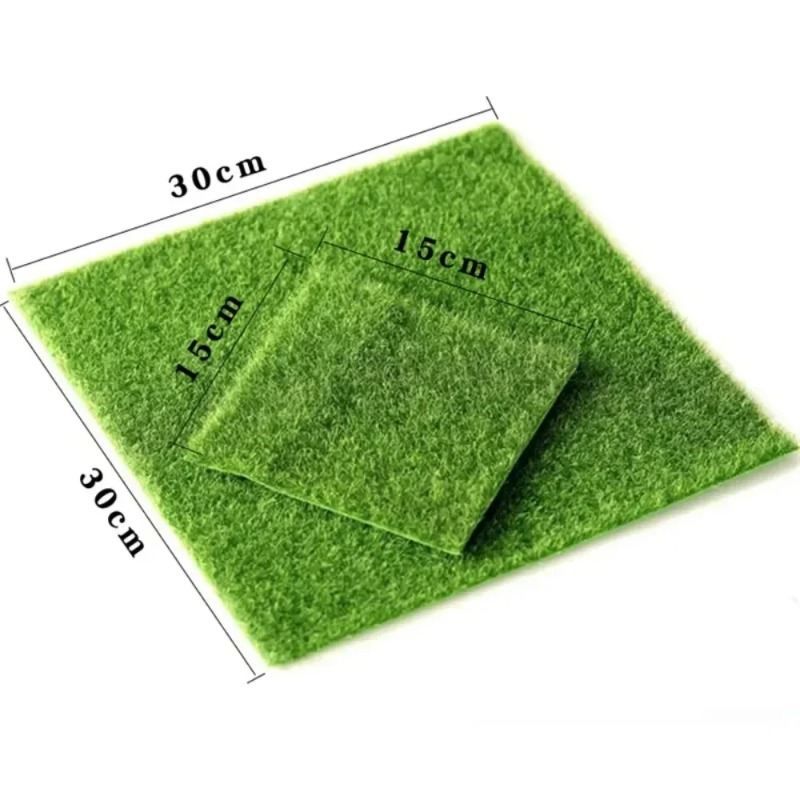 フェイクモスミニ人工芝生テラリウム盆栽ミニチュア DIY リ - Terrarium Moss Art のレビューと価格