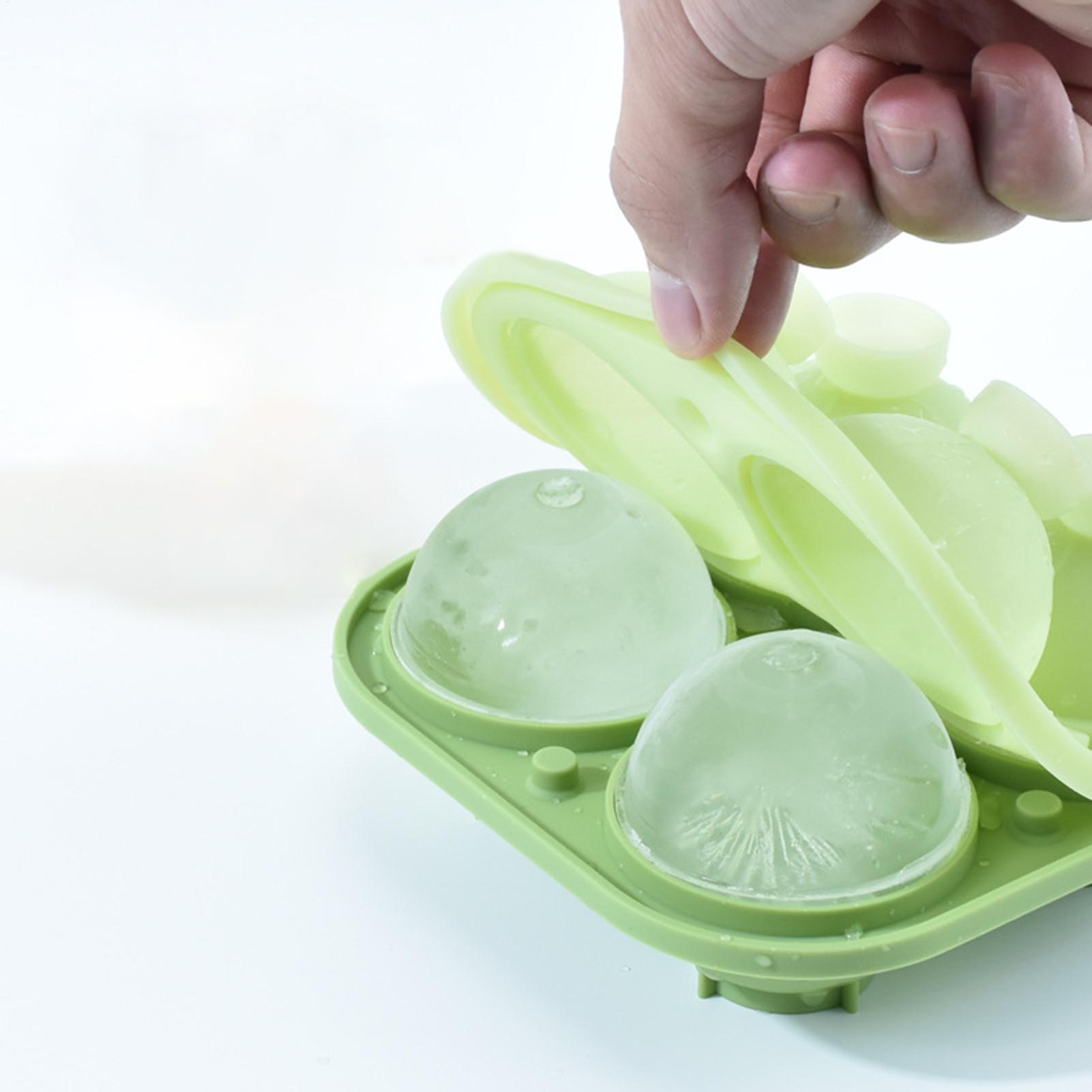球体型シリコン製製氷皿、ボール型、積み重ね可能、簡単取り出し - Serving Tray Mold のレビューと価格