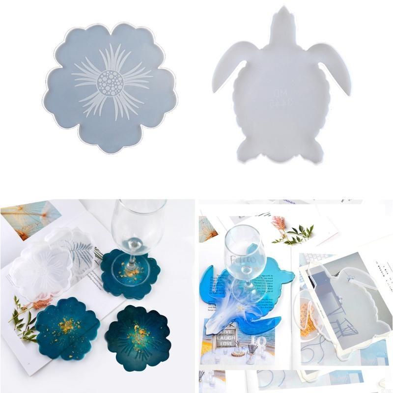 R3MC 2PCS DIYフラワーシェイプシリコンジオードコ - Geode Mold Silicone のレビューと価格