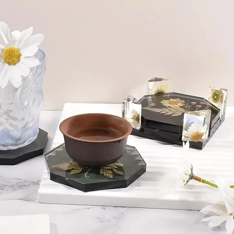 コースター樹脂モールドセットには、コースター収納ボックスモー - Serving Tray Mold のレビューと価格