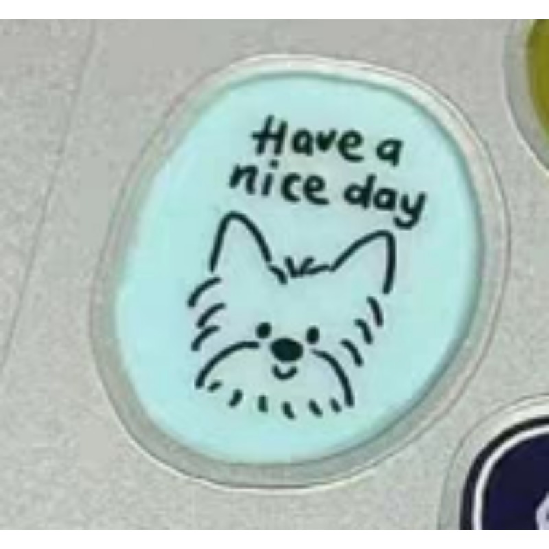 かわいい漫画の猫犬3D透明樹脂ステッカーゼリーデカールDIY - Resin Craft Material のレビューと価格