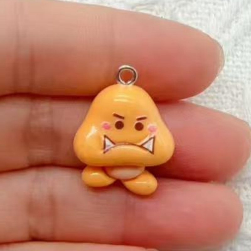 10個入り樹脂製漫画ペンダント、DIYジュエリー製作イヤリン - Resin Craft Projects のレビューと価格