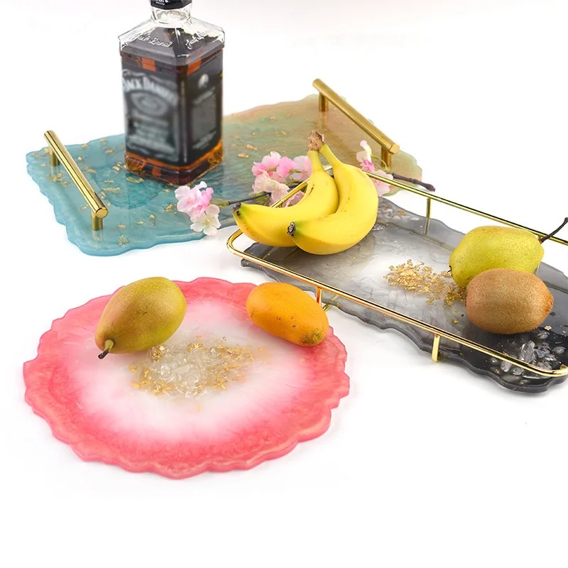 トレイエポキシ樹脂シリコンモールドDIY大型長方形ティープレ - Silicone Mold Tray のレビューと価格