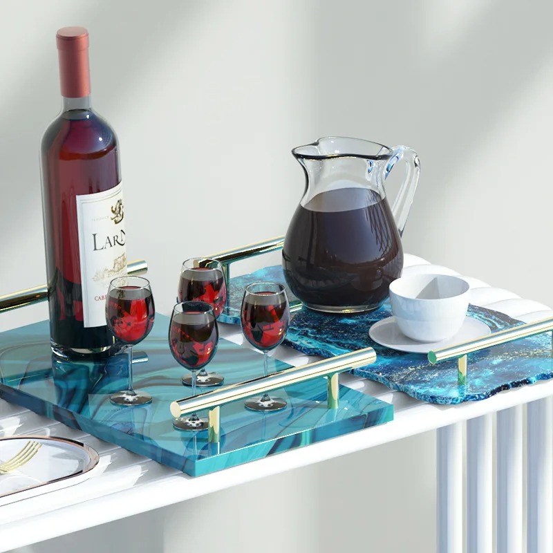 トレイエポキシ樹脂シリコンモールドDIY大型長方形ティープレ - Silicone Mold Tray のレビューと価格