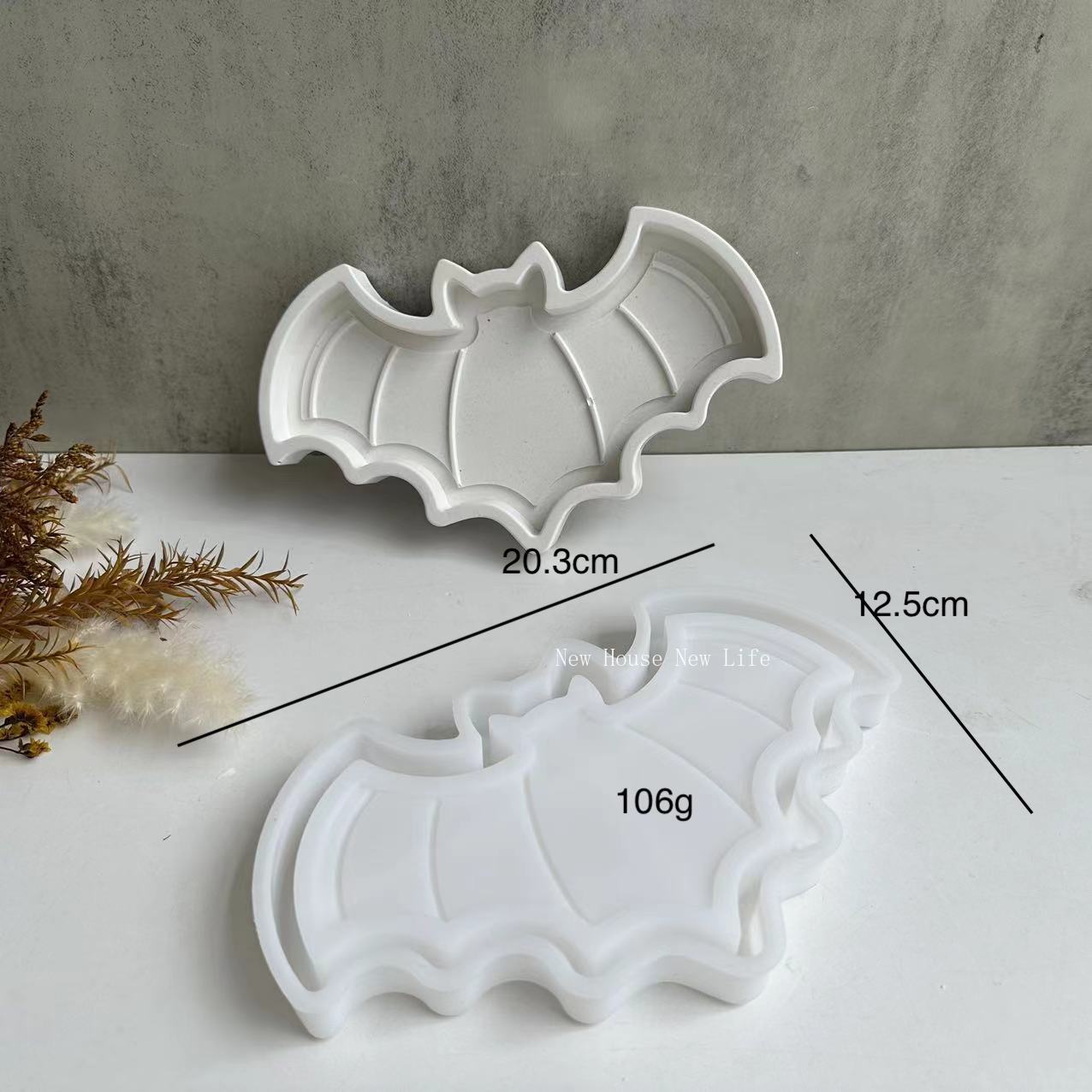 ハロウィーンカボチャバットスペクタートレイ金型、シリコンコー - Silicone Mold Tray のレビューと価格