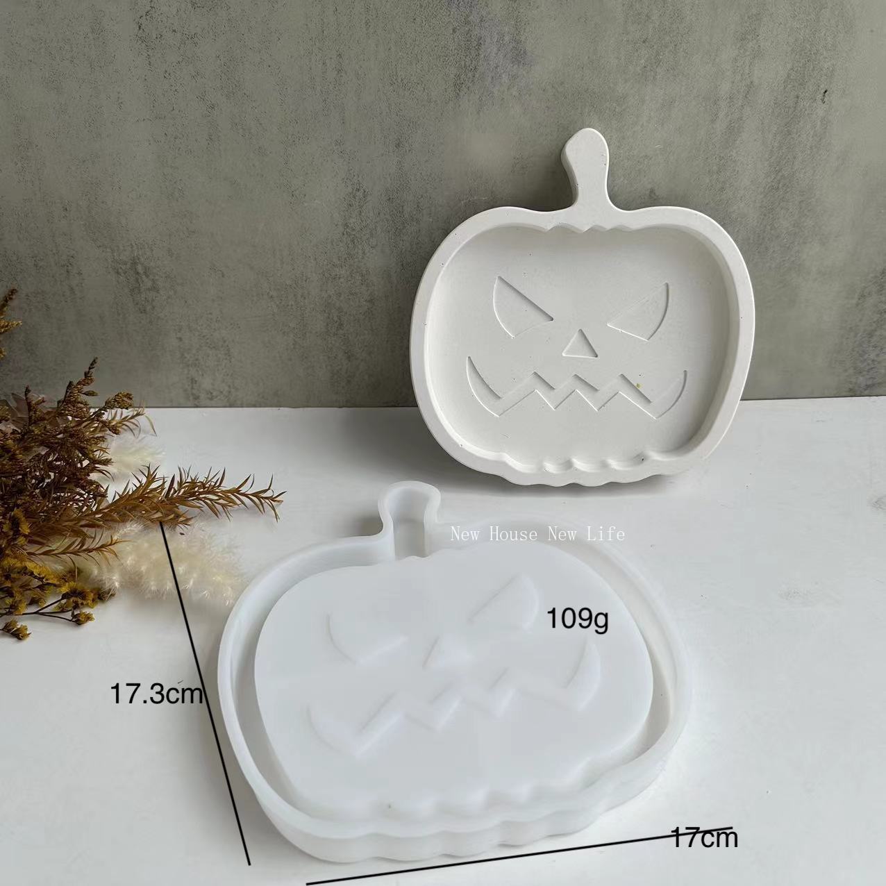 ハロウィーンカボチャバットスペクタートレイ金型、シリコンコー - Silicone Mold Tray のレビューと価格