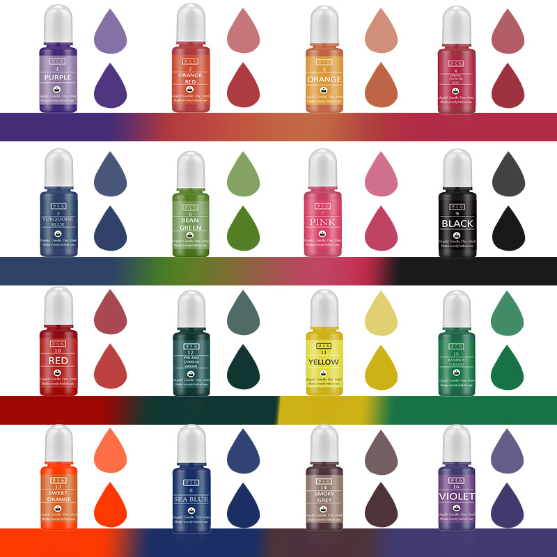 インクアルコール樹脂顔料スリーブキャンドル染料顔料液体着色剤 - Resin Dye Alcohol のレビューと価格