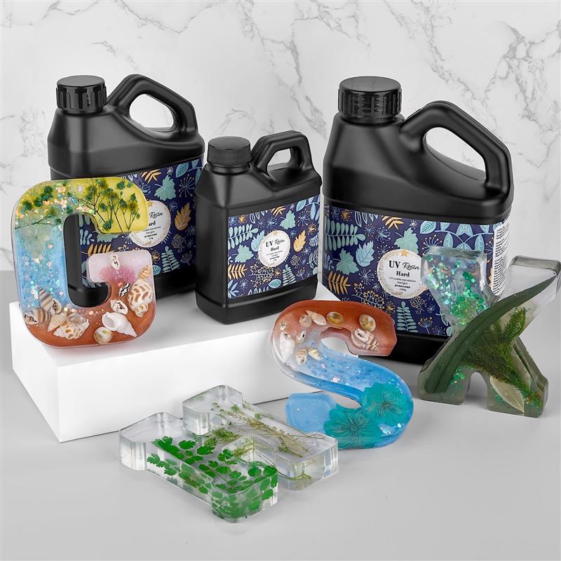 UV 樹脂クリスタルクリア大型 UV 硬化エポキシ樹脂ハード - Epoxy Uv Resin Kit のレビューと価格