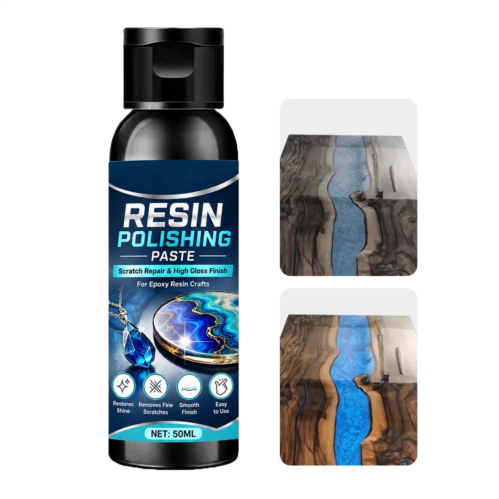 50 ミリリットル穏やかな長期持続樹脂研磨ペースト表面サンデ - Resin Craft Workshop のレビューと価格